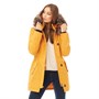 Only Damen Iris Parka Jacke Senfgelb