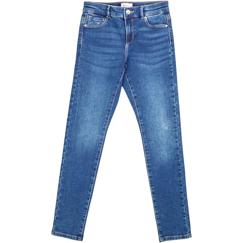 Only Meisjes Koncarmen Skinny Fit Skinny jeans Blauw