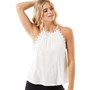 Only Hauts Décontractés Onlalice Halterneck Femme Blanc