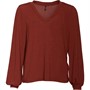 Only Dame Mimi Overdele Burnt orange