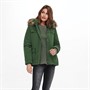 Only Dames Starline Parka Groen