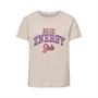 Only Meisjes Kogwendy Logo Tops Ecru