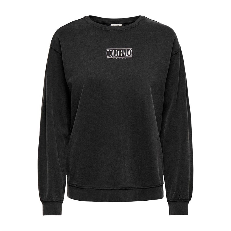 Only Drenge Kobluca Mountains Sweatshirts Sort