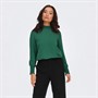 Only Dames Onlmette Inga Casual Tops Groen