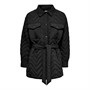 Only Damskie Onlelisabet Shacket Kurtki Czarny