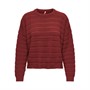 Only Dame Onlnew Lerke Pullover Trøjer Rød