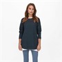 Only Pulls Onlthora Raglan Pullover Femme Bleu Marine