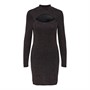 Only Damen Onltamara Cutout Glit Kleider Schwarz