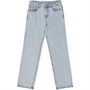 Only Piger Kogmegan Jeans Med Lige Ben Lys Blå