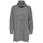 Only Pull à col roulé Onlanni ZL Glove CC Femme Gris