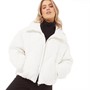 Only Damen Tamara Steppjacke Weiß