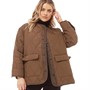 Only Womens Charlee Oversized Quilted Jacket Cub