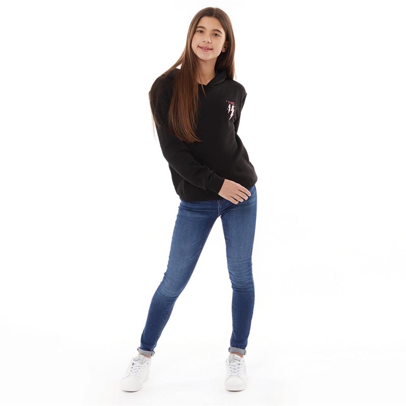 Only Girls Kogjohanne Hoodie Black/Mouth