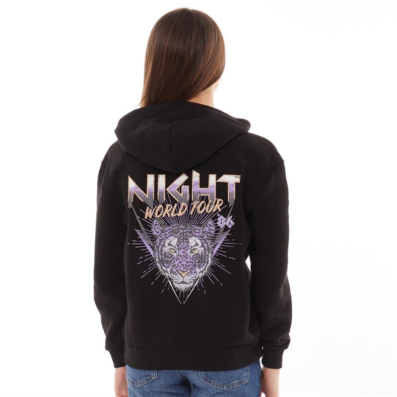 Only Girls Kogjohanne Hoodie Black/World Tour