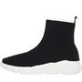 Only Womens Sisi Life Knit High Trainers Black