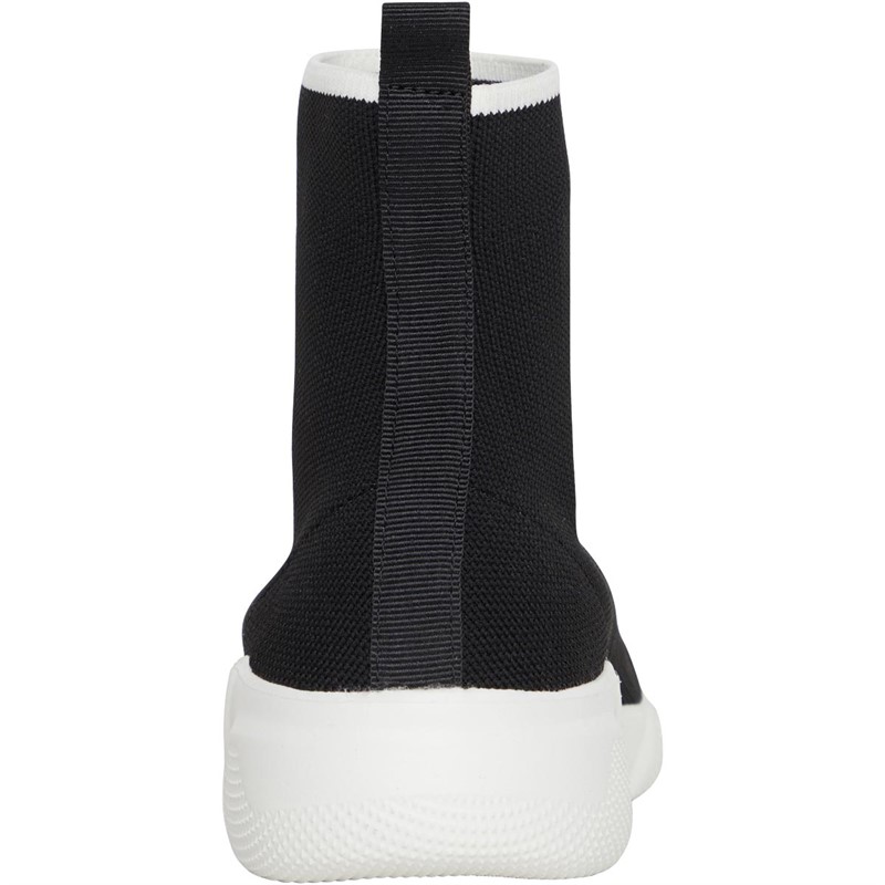 Only Womens Sisi Life Knit High Trainers Black