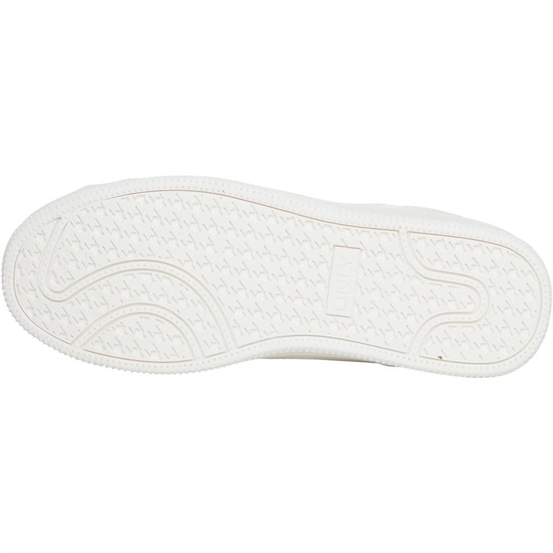 Only Womens Shilo Quilted Trainers White