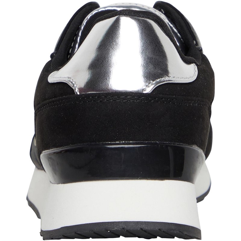 Only Womens Sahel Nylon Trainers Black