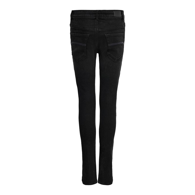 Only Jongens Kobjerry Skinny jeans Zwart