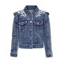 Only Vestes en jean Kogbrody Fille Bleu