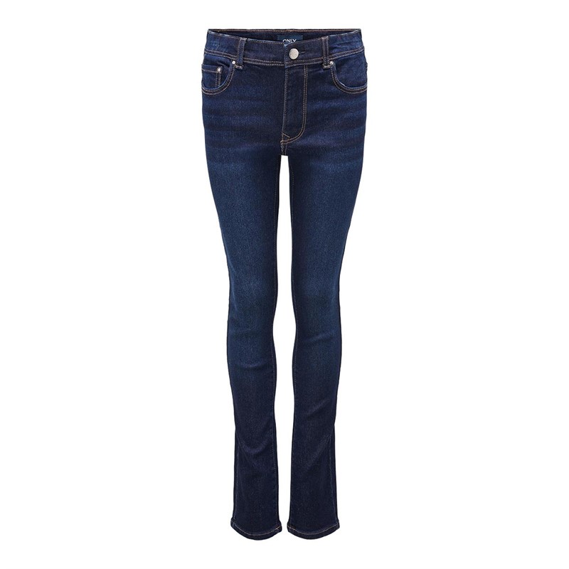 Buy Only Girls Kobjerry Skinny Jeans Dark Blue Denim