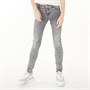 Only Mädchen Paola Skinny Jeans Grau