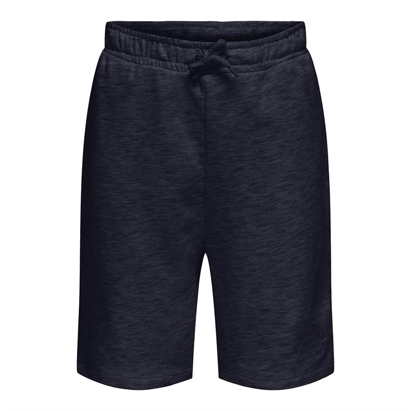 Only Drenge Shorts af jerseystof Mørk Marineblå