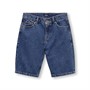 Only Short en jean Bavi Garçon Bleu Moyen