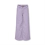 Only Pantalons Décontractés New Brook Wide Fille Lilas