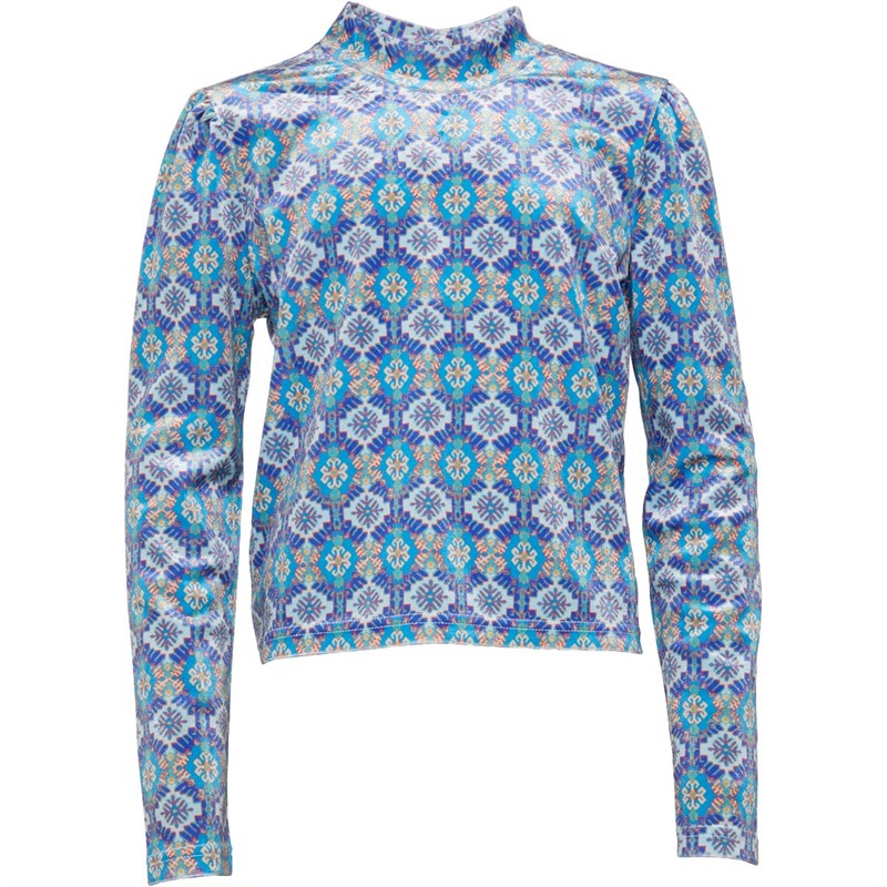Only Meisjes Siri Velvet Puff Tops Multi