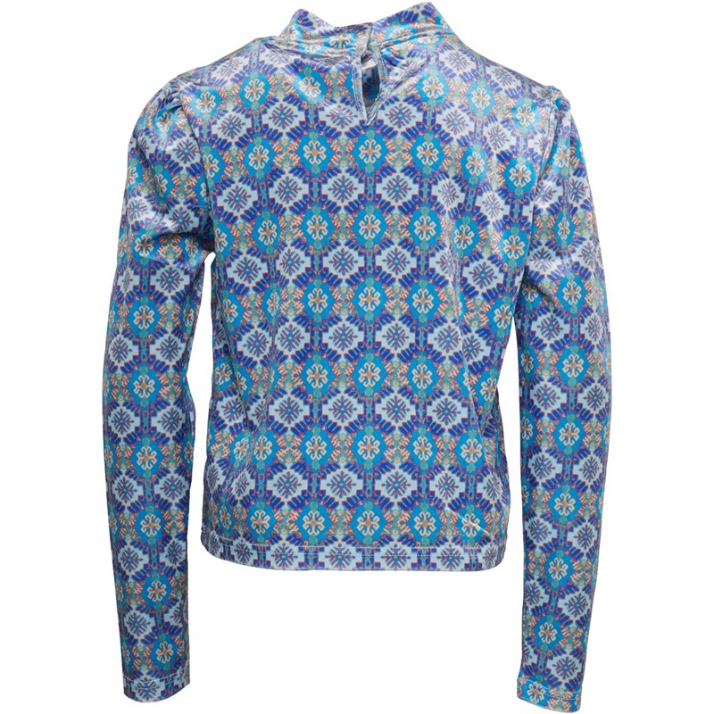 Only Meisjes Siri Velvet Puff Tops Multi