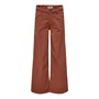 Only Pantalons Décontractés New Brook Fille Marron