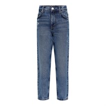 Only Jean coupe relax Wiser Calla Mom Fille Bleu Moyen