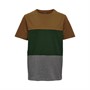 Only T-Shirts Gilbert Block Garçon Multicolore