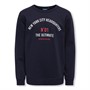 Only Jongens Dave Sweaters Marineblauw