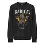 Only Drenge Luca Swea Sweatshirts Vasket Sort