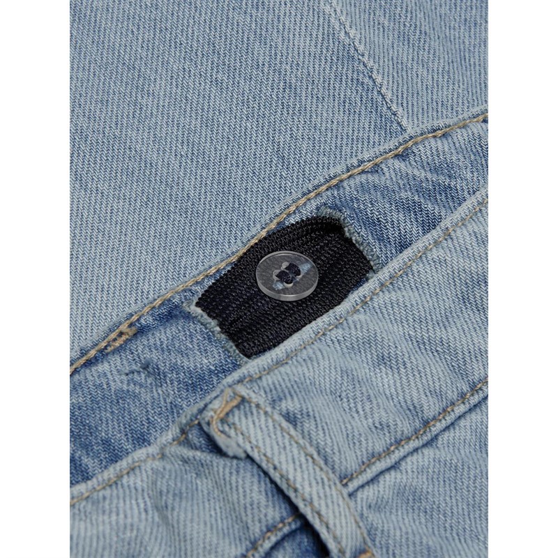 Only Girls Madison Life Wide Jeans Light Blue Denim