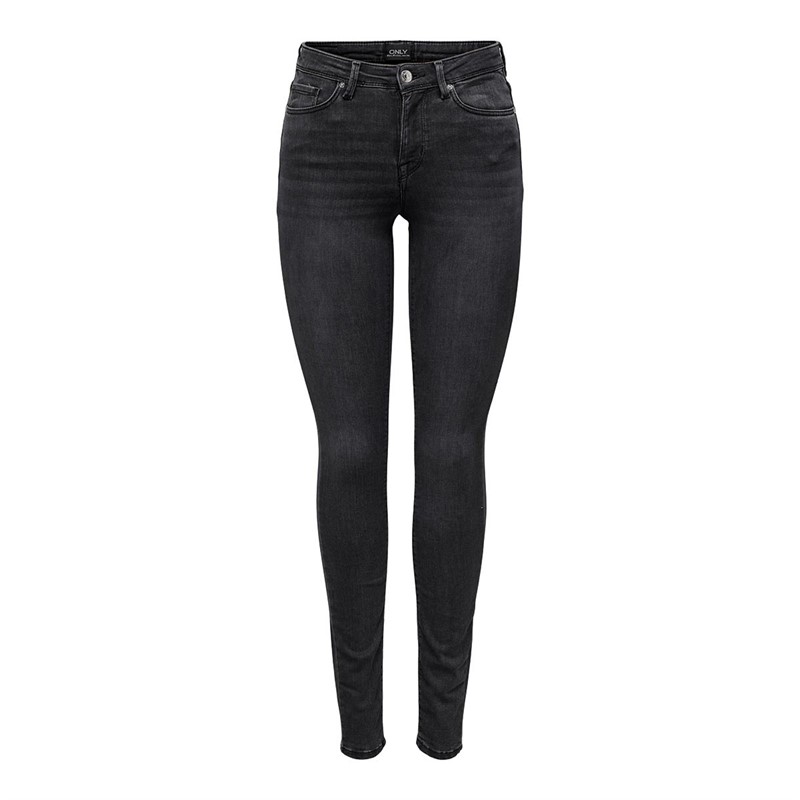 ONLY Jeans Donna – Denim Nero, Modello Classico E Versatile Per Un Look Casual E Alla Moda