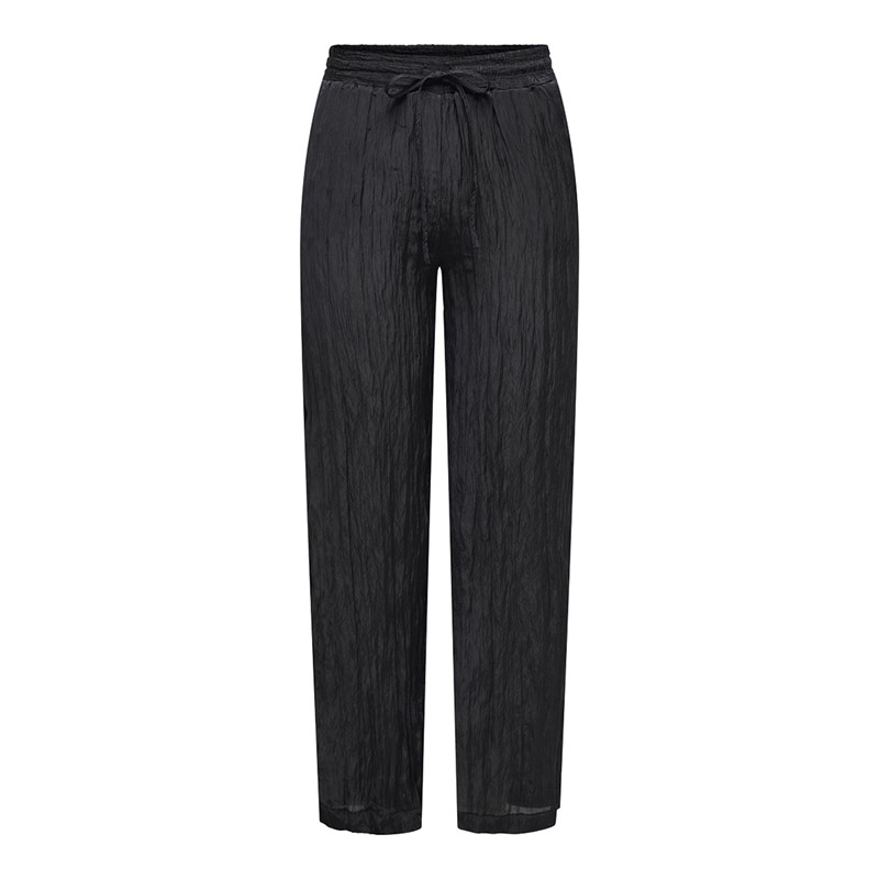 Only Pantalons Décontractés Ree Crissy Life Femme Noir