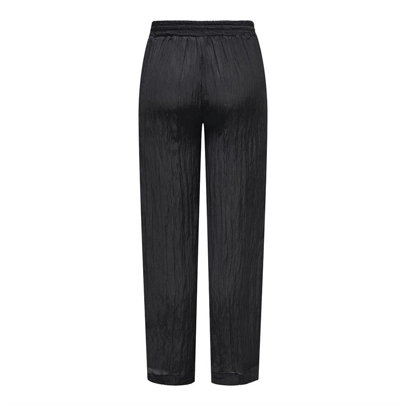 Only Pantalons Décontractés Ree Crissy Life Femme Noir