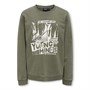Only Sweatshirts Luca Garçon Marron
