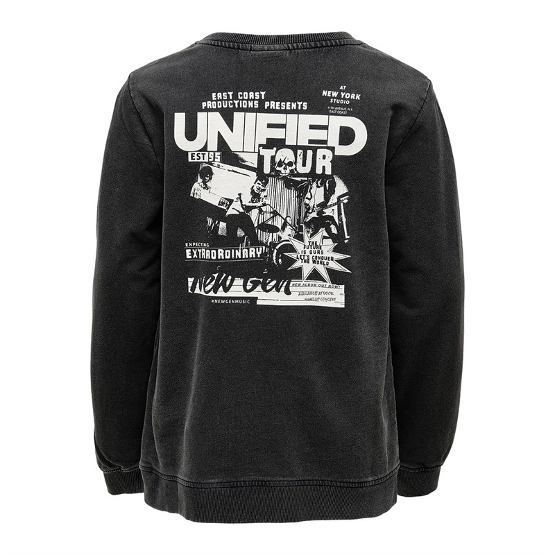 Only Drenge Luca Sweatshirts Sort