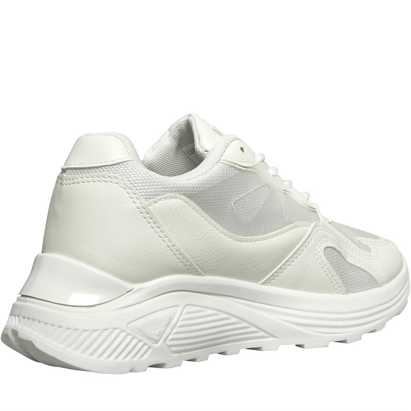 Only Womens Sylvie Trainers White Mono