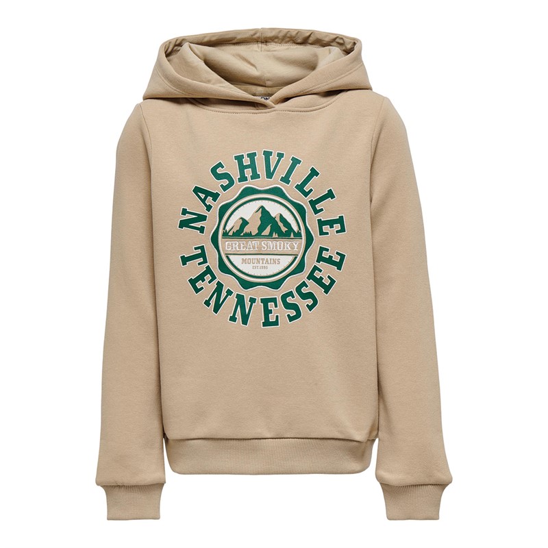 Only Sweats à Capuche Billie Mountain Fille Marron