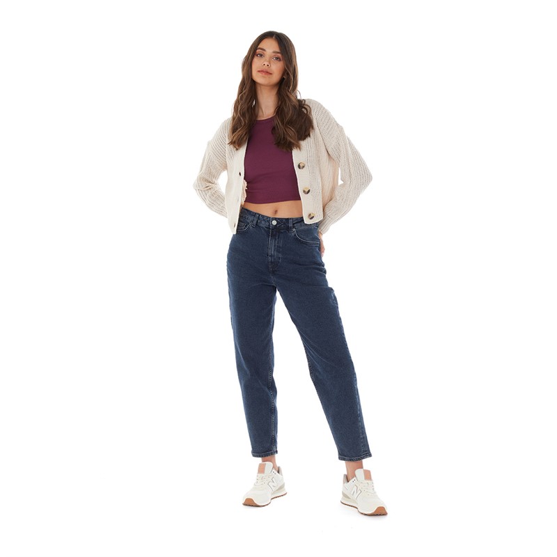 Mom jeans and outlet cardigan