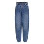 Only Dziewczęce Cuba Slouchy Jeansy Luźne Relaxed Fit Niebieski