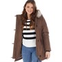 Only Damen Iris Parka Braun