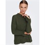 Only Womens Fia Katia Rib Jumper Kalamata