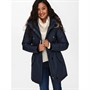 Only Damen Iris Parka Blau