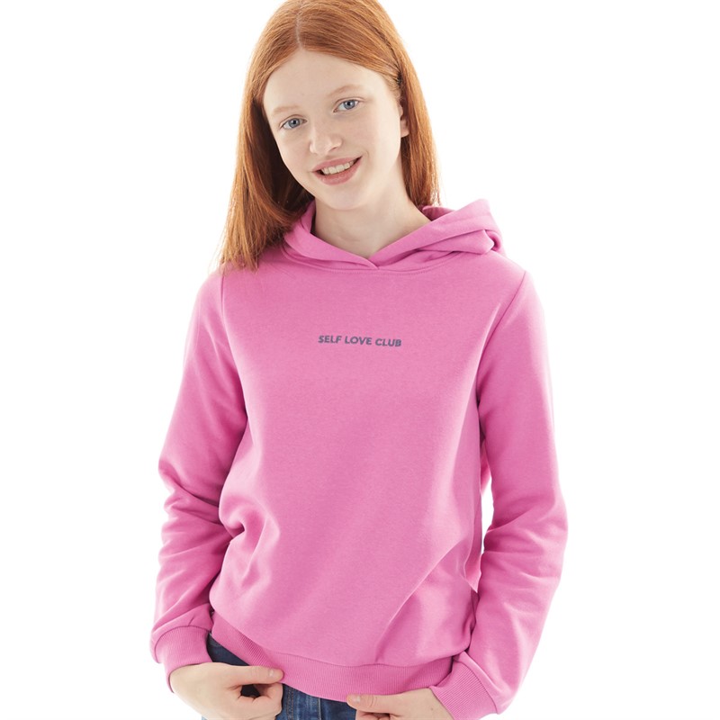 Only Mädchen Ginny Hoodie Super Pink